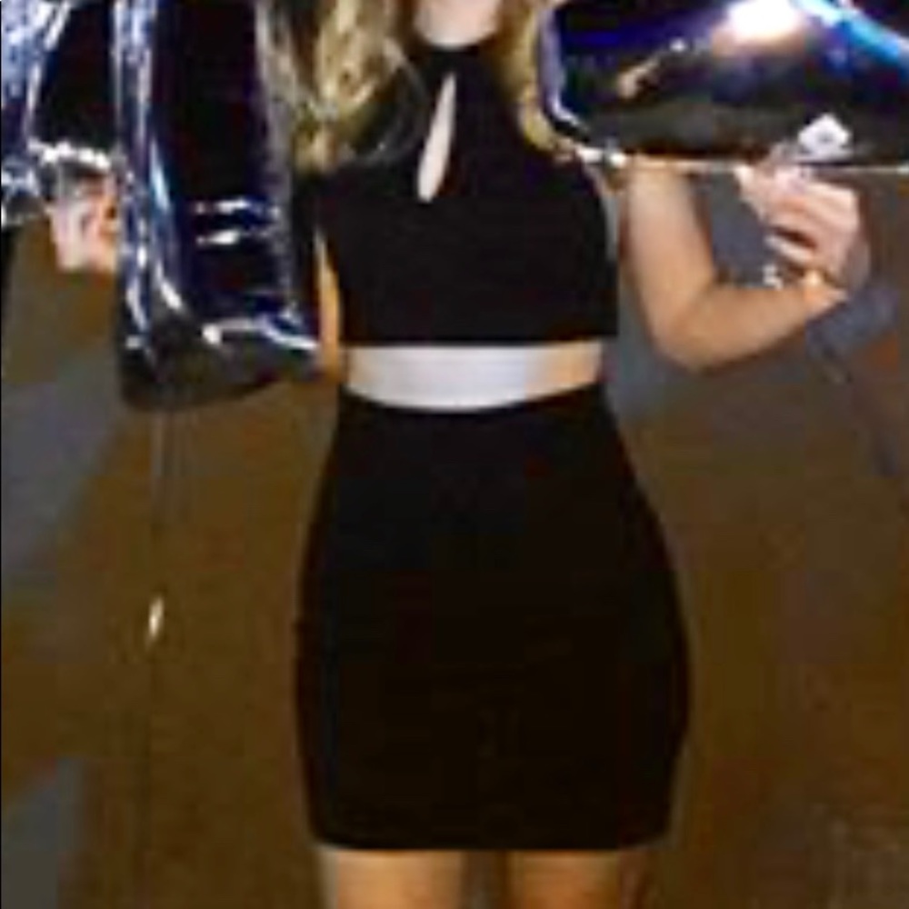 2-piece LuLus Black Dress